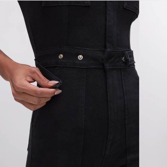 Good American Women's Black Jumpsuit size XL - Picture 4 of 9